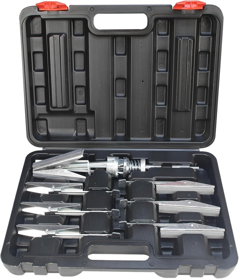 UTMALL Engine Cylinder Hone Deglazer 2 inches to 6-1/2 inches Adjustable 4 inches Long Blade with100 220 400 Grit Stones Piston Cylinder Hone with black case - Image 2
